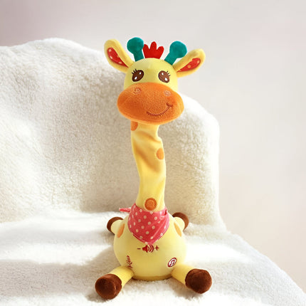 Interactive Singing Giraffe Plush Toy with Nursery Rhymes & Speech Mimicry | Engaging Musical Companion for Early Childhood Development 4