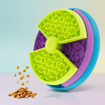 Interactive Slow Feeder Dog Bowl | Multi-Level Design for Healthy Eating 2