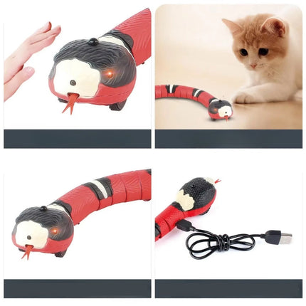 Interactive Smart Sensing Cat Toy with USB Rechargeable Design | Engaging Indoor Play for Active Kittens
