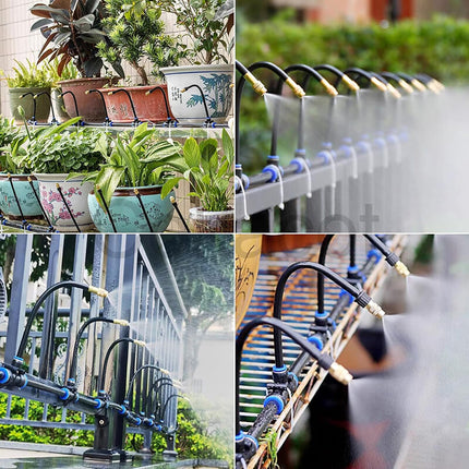 Irrigation Pro | Drip Irrigation System with Adjustable 360° Nozzles | Flexible Hose for Precise Watering in Gardens 1