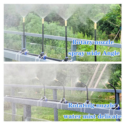 Irrigation Pro | Drip Irrigation System with Adjustable 360° Nozzles | Flexible Hose for Precise Watering in Gardens 2