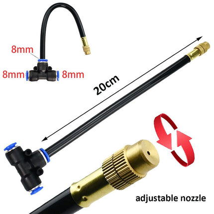 Irrigation Pro | Drip Irrigation System with Adjustable 360° Nozzles | Flexible Hose for Precise Watering in Gardens 4
