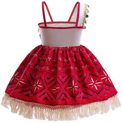 Island Princess Dress | Girls' Tropical Costume with Easy Movement | Perfect for Parties and Dress-Up 6