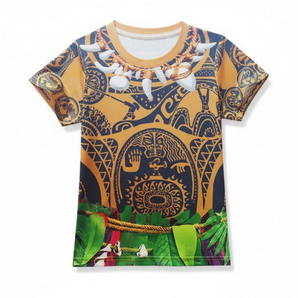 Island Warrior Costume | Children's Halloween Outfit with Comfortable Fit | Perfect for Adventurous Play 2