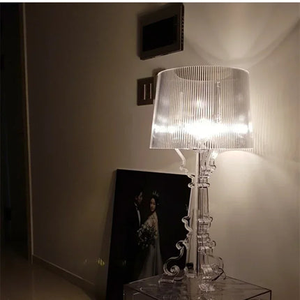 Modern Table Lamp for Living Room, Bedside Lamp for Nightstand and Workspace