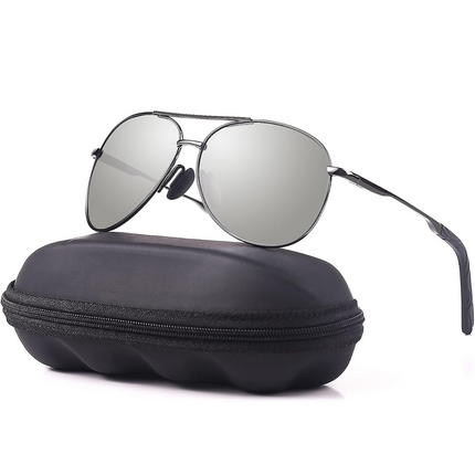 Jack Collection | Polarized Aviator Sunglasses with UV400 Protection | Lightweight Metal Frame for All-Day Comfort 8