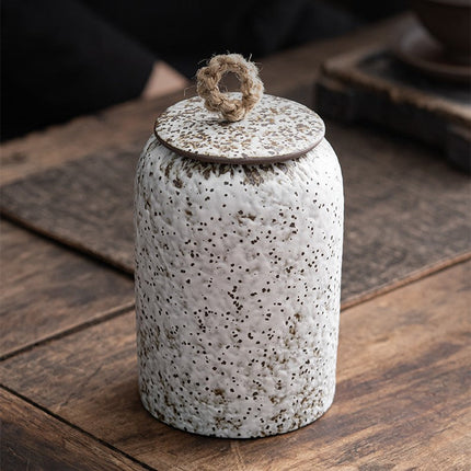 Ceramic Tea Caddy, Japanese Tea Canister – image 6