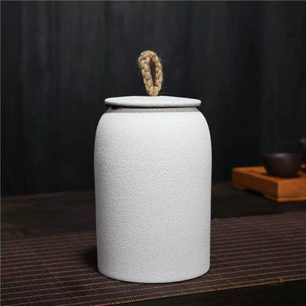 Ceramic Tea Caddy, Kitchen Canisters for Gong Fu Tea – image 13