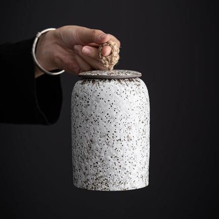 Ceramic Tea Caddy, Japanese Tea Canister – image 18