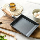 Cast Iron Pan for Tamagoyaki, Japanese Omelette Pan, Square Egg Pan for Pancakes and Crepes, Cast Iron Cookware