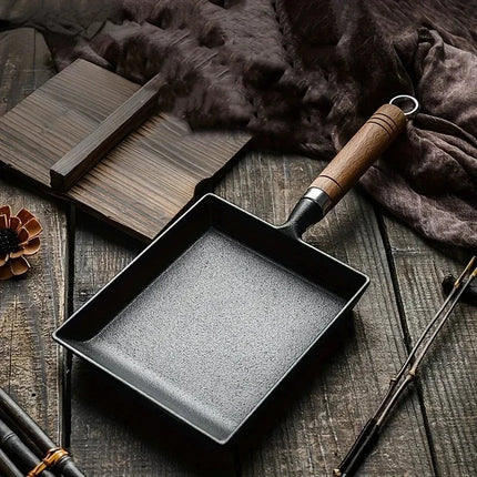 Cast Iron Pan for Tamagoyaki, Square Egg Pan for Pancakes and Crepes – image 5