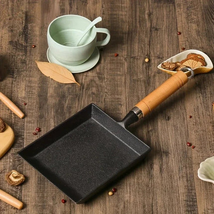 Cast Iron Pan for Tamagoyaki, Japanese Omelette Pan – image 4