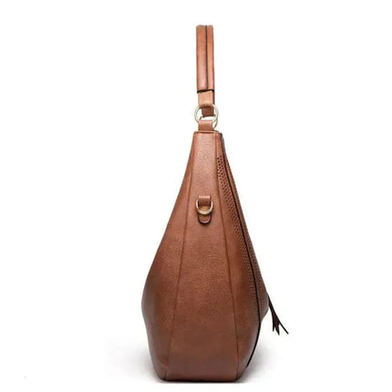 Jean | Vegan Leather Hobo Bag with Adjustable Strap | Stylish & Eco-Friendly Accessory 3
