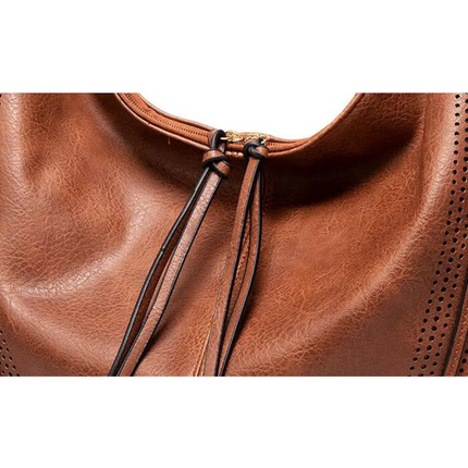 Jean | Vegan Leather Hobo Bag with Adjustable Strap | Stylish & Eco-Friendly Accessory 6
