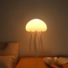 Jellyfish Light, Color Changing Jellyfish Lamp, Ambient Light with Touch and Sound Control, Hanging Light for Room Decor