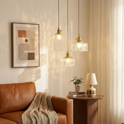 JewelGlass | Elegant Modern Glass Pendant Light Fixture for Kitchen 4