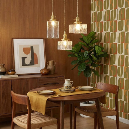 JewelGlass | Elegant Modern Glass Pendant Light Fixture for Kitchen 7