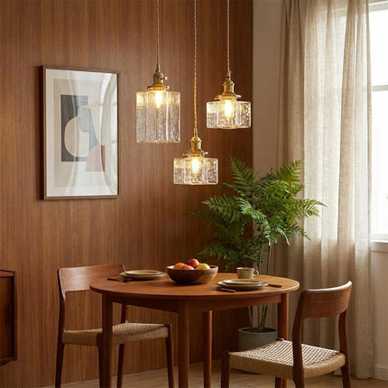 JewelGlass | Elegant Modern Glass Pendant Light Fixture for Kitchen 8