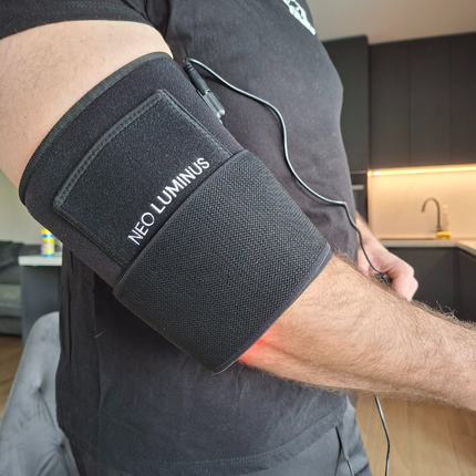 Joint Relief | Elbow Support Wrap with Red & Near-Infrared Therapy | Flexible Design for Pain Relief and Recovery 2