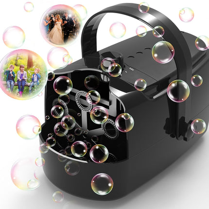 Joyful Bubbles | Automatic Bubble Maker with High Output | Safe and Durable for Endless Fun 1