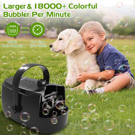 Joyful Bubbles | Automatic Bubble Maker with High Output | Safe and Durable for Endless Fun 7