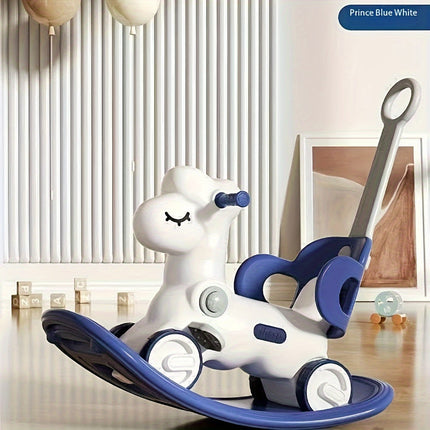 Joyful Ride | 2-in-1 Baby Rocking Horse & Balance Bike with Safe Design | Fun for Motor Skill Development 10