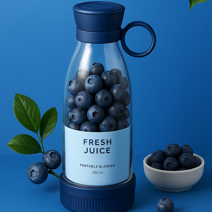 JuicyGo | Portable Blender for Smoothies with USB Rechargeable Design | Compact and Lightweight for On-the-Go Nutrition 7