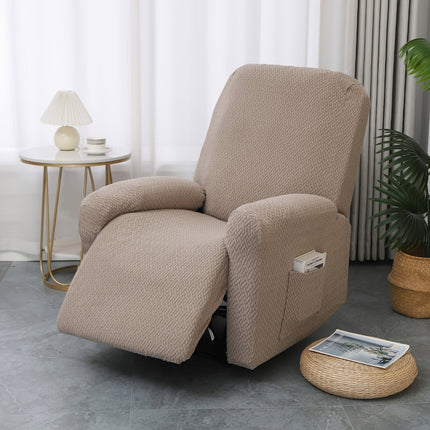 Juno Fitted Recliner Chair Cover | Soft Microfiber with Side Pocket | Durable Protection for Comfort and Style 11
