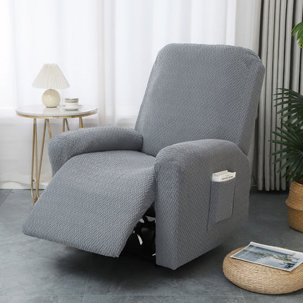 Juno Fitted Recliner Chair Cover | Soft Microfiber with Side Pocket | Durable Protection for Comfort and Style 7