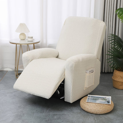 Juno Fitted Recliner Chair Cover | Soft Microfiber with Side Pocket | Durable Protection for Comfort and Style 8