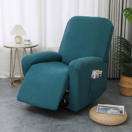 Juno Fitted Recliner Chair Cover | Soft Microfiber with Side Pocket | Durable Protection for Comfort and Style 9
