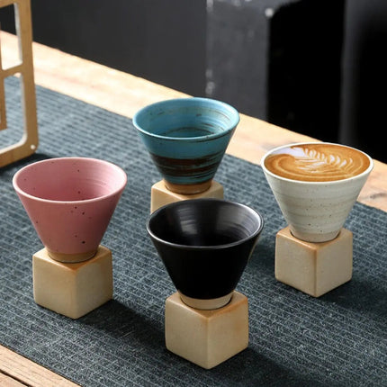 Espresso Cups with Holder, Demitasse Cups