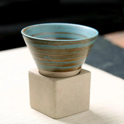 Espresso Cups with Holder, Handmade Ceramic Espresso Cup – image 10