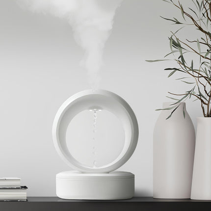 Anti-Gravity Humidifier with Soothing Mist & LED Light | Unique Decorative Accent for Enhanced Relaxation