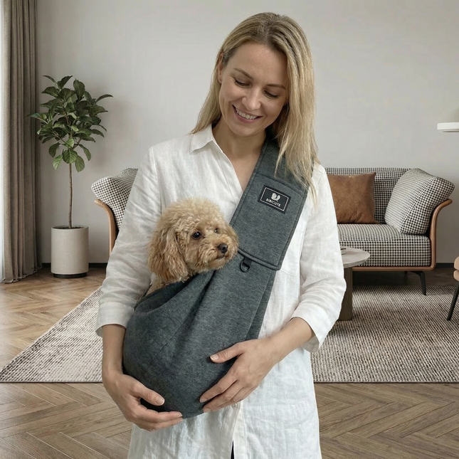 Kalsten | Portable Dog Shoulder Backpack with Breathable Fabric | Ergonomic Design for Comfort and Security 0