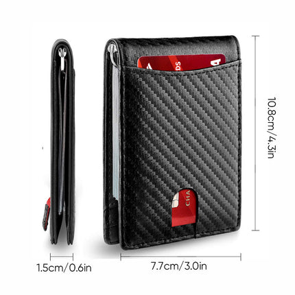 Kalsten | RFID Blocking Leather Card Holder with Theft-Proof Design | Compact Wallet for Daily Use 4