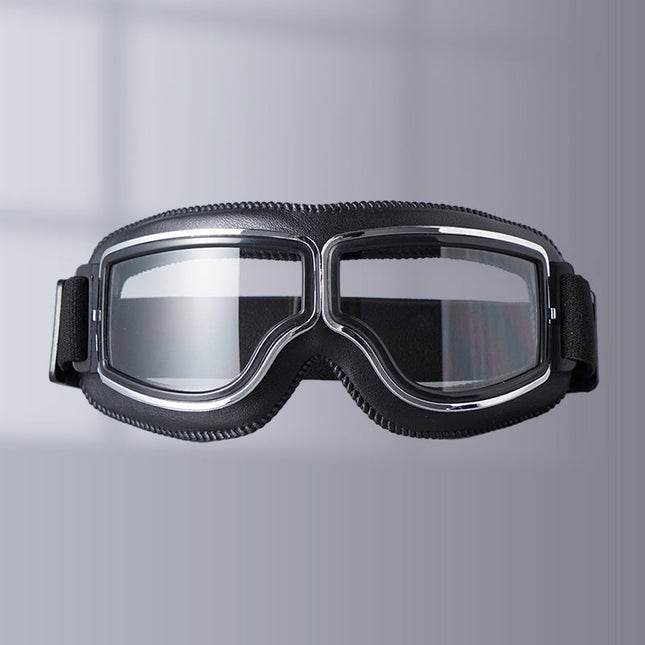 Kalsten | Vintage Motorcycle Goggles with UV Protection & Scratch-Resistant Lens | Comfortable Fit for Riders 0