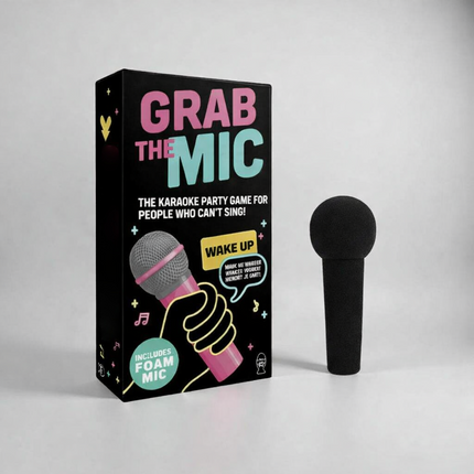 Karaoke Challenge | Fun Party Game with Microphone & Card Prompts | Engaging Group Activity for All Ages 0