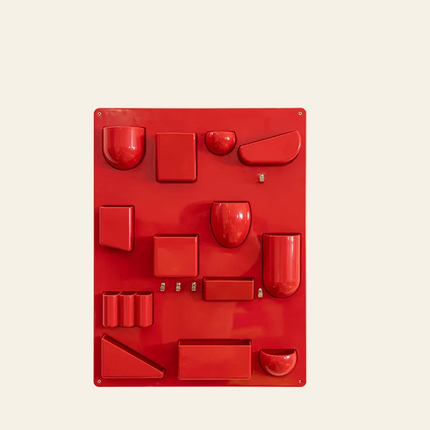 Wall Storage Rack, Wall Rack with Hooks and Clips – image 4