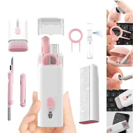 Multifunctional Cleaning Kit for Bluetooth Headsets and Keyboards | All-in-One Solution for Electronics Maintenance