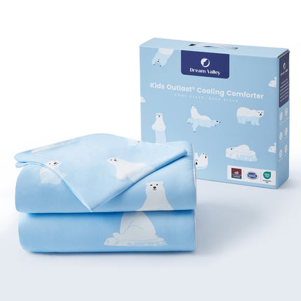 Kids Cooling Comforter with Outlast® Technology | Soft & Breathable Design for Optimal Sleep Comfort 7