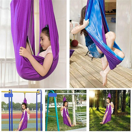 Kids Indoor Swing | Cozy Hammock Design with Easy Installation | Perfect Retreat for Relaxation and Play 3