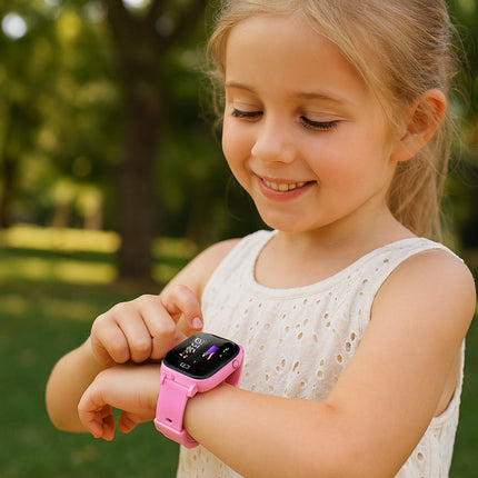Kids Smartwatch | 4G GPS Tracker with Camera & Waterproof Design | Real-Time Location for Active Adventures 2