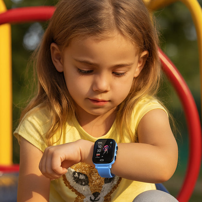 Kids Smartwatch | 4G GPS Tracker with Waterproof Design & Camera | Real-Time Location Updates for Active Play 0