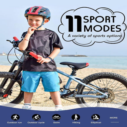 Kids Smartwatch | GPS Tracker with Pedometer & Heart Rate Monitor | Safe & Active Lifestyle for Children 2