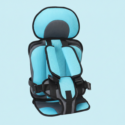 Kids Travel Booster Seat | Portable Car Seat with 5-Point Harness | Comfortable Design for Safe Journeys 10
