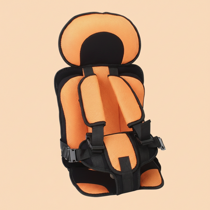 Kids Travel Booster Seat | Portable Car Seat with 5-Point Harness | Comfortable Design for Safe Journeys 11