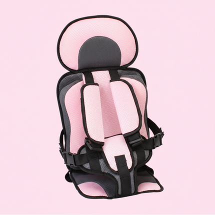 Kids Travel Booster Seat | Portable Car Seat with 5-Point Harness | Comfortable Design for Safe Journeys 4