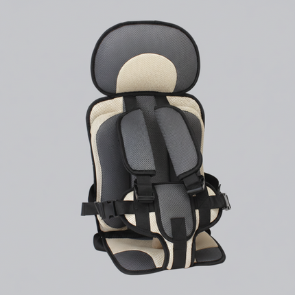 Kids Travel Booster Seat | Portable Car Seat with 5-Point Harness | Comfortable Design for Safe Journeys 8