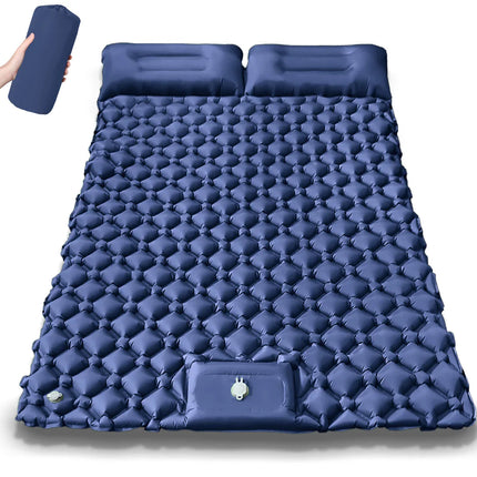 Kieran | Extra-Wide Double Inflatable Camping Mattress with Quick Inflate | Spacious Comfort for Outdoor Adventures 0